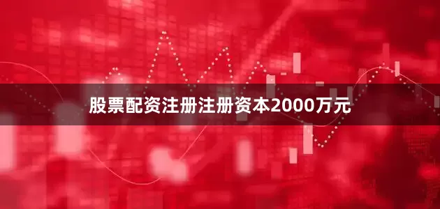 股票配资注册注册资本2000万元