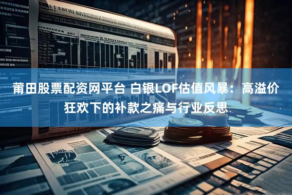 莆田股票配资网平台 白银LOF估值风暴：高溢价狂欢下的补款之痛与行业反思